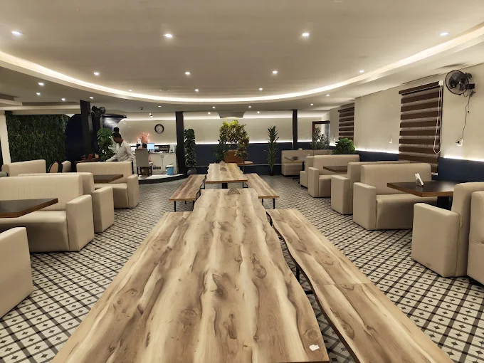 Cafe seating area 1